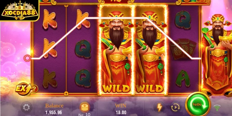 Chủ đề thần tài Jili - Saishen mang lại cảm giác cát tường